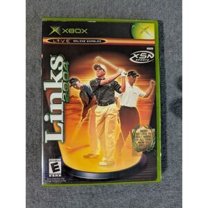 Links 2004 Xbox Original - Complete CIB - XSN Sports Golf Game Microsoft